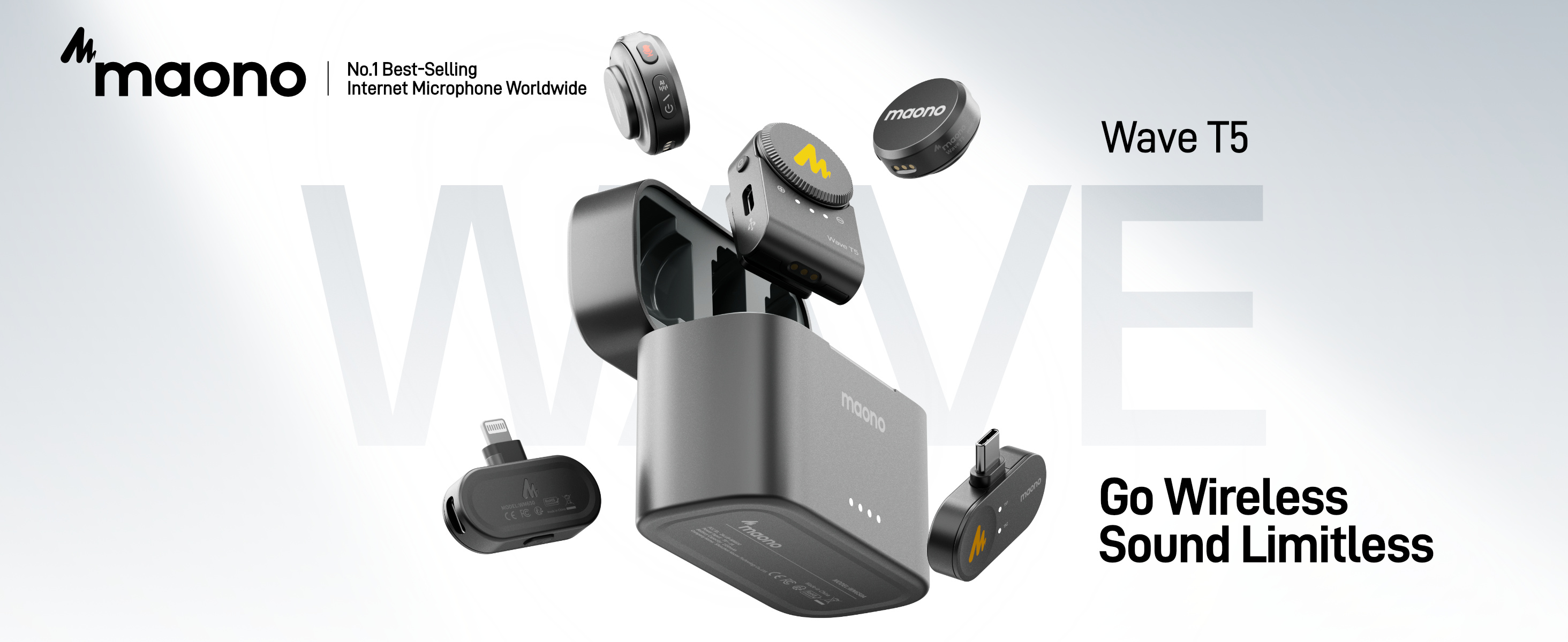 Amazon.com: MAONO Wireless Lavalier Microphone for iPhone 16